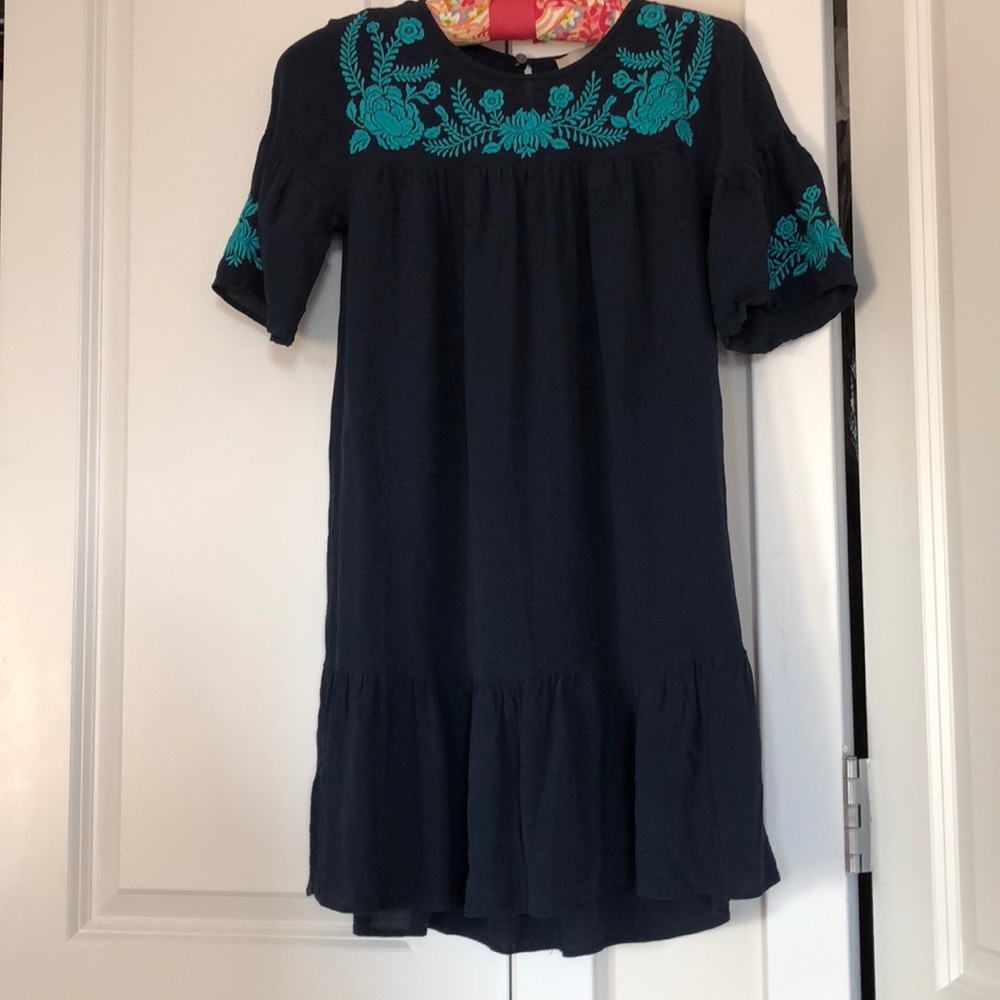 LAST CHANCE TRASH TODAYLoft Turquoise Shift Dress
